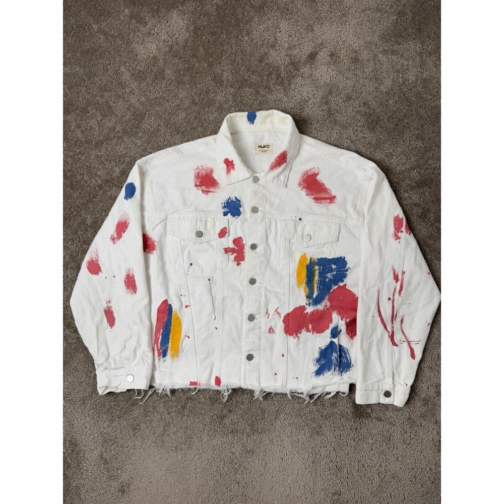 Mens Avangarde Jacket MIJKO Creative‎ Collection 2018-2028 Streetwear, Size L